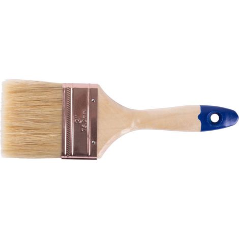 Pinsel Strend Pro JA001, 3", flach, Malpinsel, Holzgriff