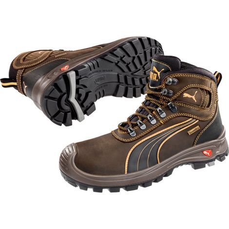 PUMA Sierra Nevada Mid 630220-45 Stivali di sicurezza S3 Taglia delle scarpe (EU): 45 Marrone 1 pz. (1/5)