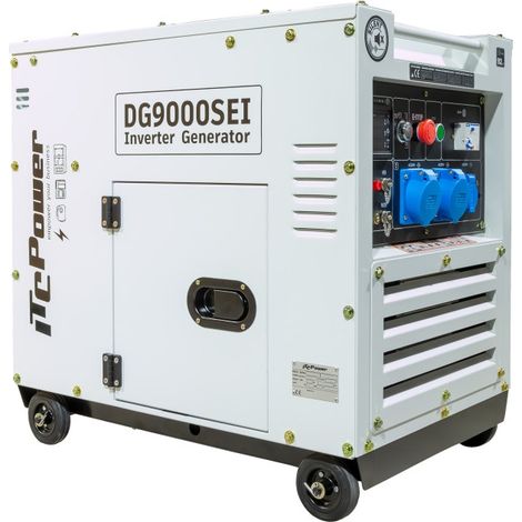 DG9000SEi Generador Inverter Monofásico Diésel de 6500W ITCPower (1/5)