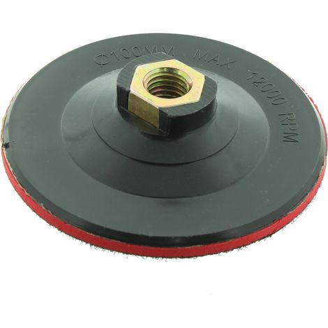 Trocken-Schleifpad mit Klettverschluss Aufnahmeteller M14 starr