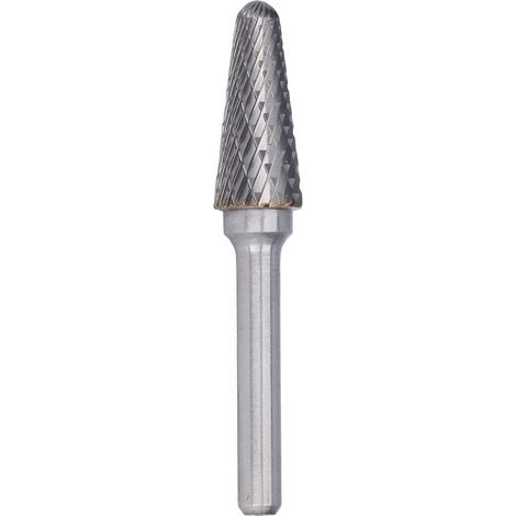 Double-flute rotary drill bit, parting cutter, carbide grinding file for deburring (1/5)