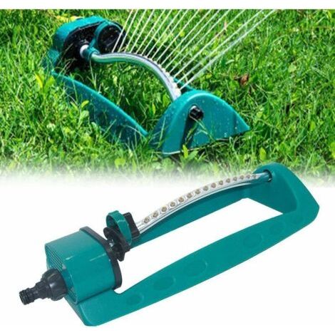 Arroseur de pelouse à 15 trous, arroseur oscillant Triumph Garden, système d'irrigation de jardin réglable, arroseur pour pelouse, parc et cour-AquaForge (1/5)