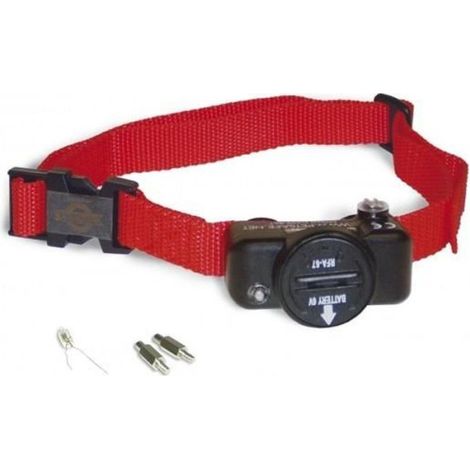 Petsafe – Collier anti-fugue pour chien – 4 niveaux de stimulation réglables – Option signal sonore – Modèle Deluxe Ultralight