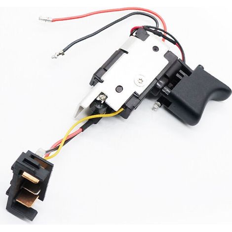 Interrupteur à gâchette - Convient pour DCD700CK2, DCD710, DCF805, DCD700 - Pièce de rechange originale (1/4)