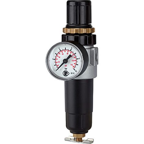 Riegler Filterregler »Standard-mini«, Metallbehälter inkl. Mano., G 1/8 (1/4)
