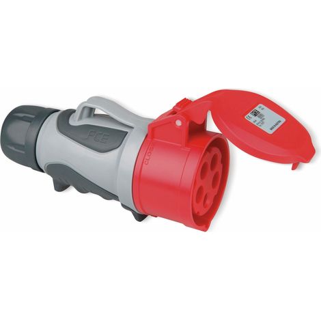 Coupleur CEE PCE GRIP TT, 16 A, 5 pôles