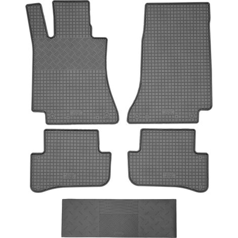 Alfombrillas RIGUM 902921 + Funda 900101 - Mercedes Clase C W205 Sedán / Familiar / Coupé de 2014 a 2021, MS Delanteras - INSTALACIÓN (1/5)