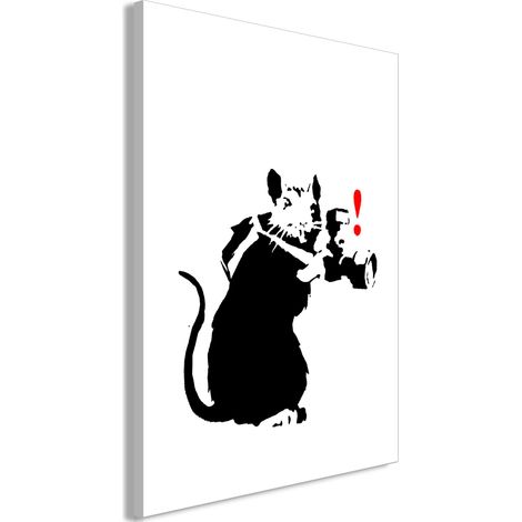 Quadro - Rat Photographer (1 Part) Vertical - 40x60 (1/4)