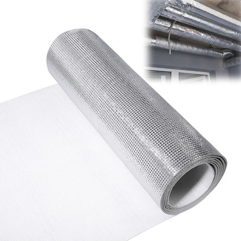 Aislamiento Térmico – 60x200cm Aislamiento Térmico, Estera Aislante Autoadhesiva Resistente a Altas Temperaturas, Adecuada para Aislamiento, Sellado y Envoltura de Tuberías (1/5)