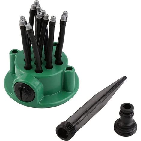 Garden Sprinkler 360 Degree Multi Head Adjustable Garden Irrigation Tool (1/5)