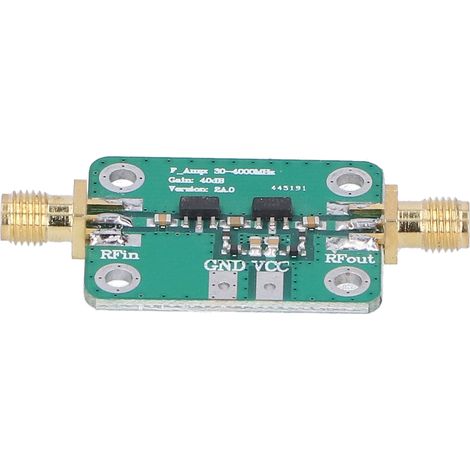 Module amplificateur de puissance RF, gain de 40 dB, 30-4000 MHz, circuit imprimé, composants électroniques (1/5)