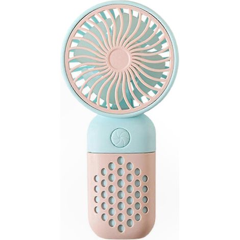 Ventilateur de bureau portable mini sans pales, rechargeable USB, silencieux et ergonomique, pour dortoir, bureau et voyages. (1/5)