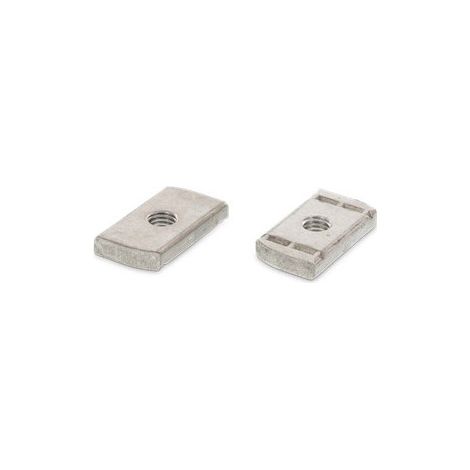 Ecrou RAIL Inox A2 18X34X6 M8-400 pièces