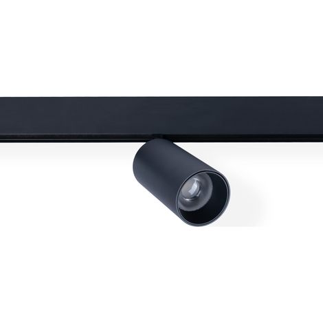 Projecteur LED pour rail magnétique 48V - 20W - DALI-2 dimmable - Noir