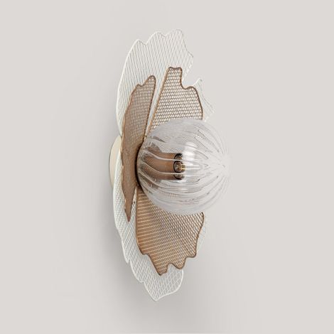 Wandleuchte aus Metall und Glas Pianella ILUZZIA (1/5)
