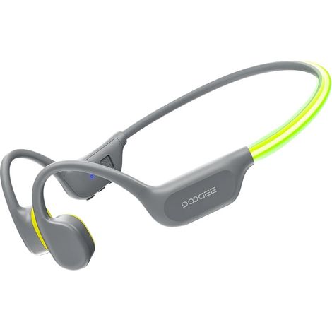 Cuffie a conduzione ossea, impermeabili, Bluetooth 6.0, GRIGIE (1/2)