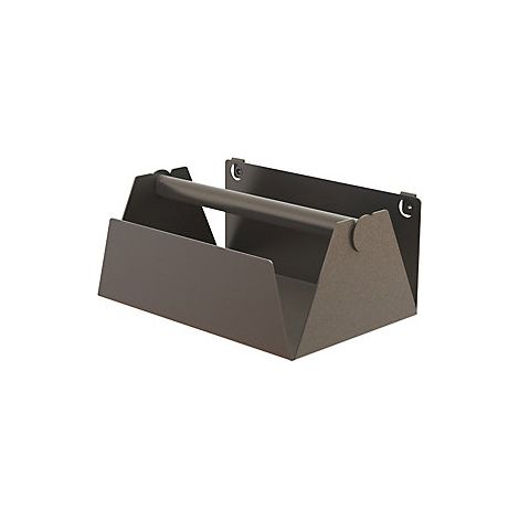 kaiserkraft  Portarotoli in acciaio inox  per pannello forato
