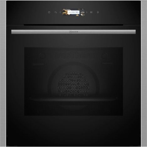 Einbaubackofen 71l 60cm a+ schwarz pyrolyse - Neff - B24CR71N0