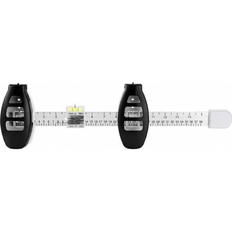 Irovami Règle alignement 3 en 1 – cloueuse magnétique, niveau, 20 clous noirs (1/5)