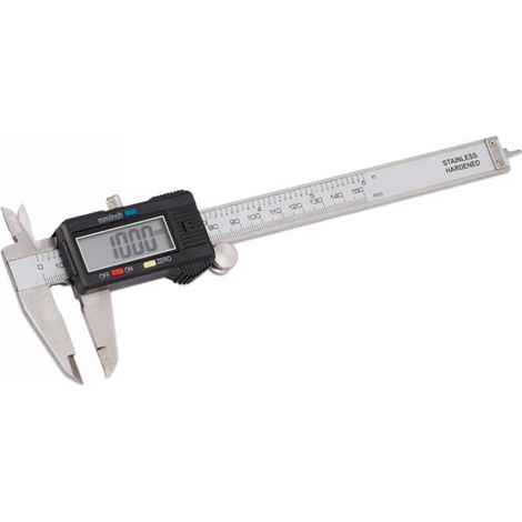 CALIBRO DIGITALE CENTESIMALE IN ACCIAIO INOX CON CUSTODIA Con custodia