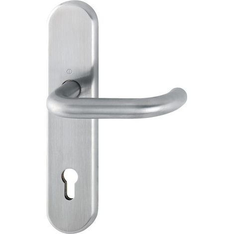 Semiset con piastra posteriore lunga Paris E138F / 3310 VA F69 PZ 92mm DIN L / R HOPPE