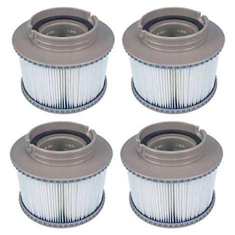 Lot de 4 filtres de Rechange pour MSPA FD2089, Pompe à Cartouche filtrante adaptée pour MSPA Tous Les spas actuels (1/5)