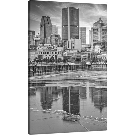 Leinwanddruck Architektur Wolkenkratzer 70x120 cm
