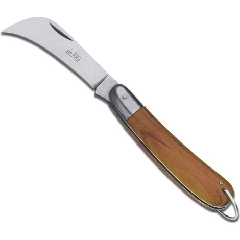 COLTELLO RONCOLETTA RICHIUDIBILE IN ACCIAIO INOX- - cm.19 - 3 blister DE LUCA