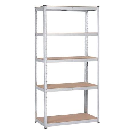 Blim Estanteria Galvanizada 5 Baldas Ajustables - Medidas 180x120x45cm - Peso Max. 250kg por Balda marca