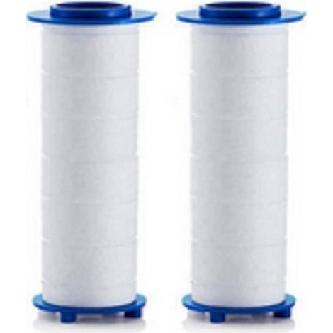 Lot de 2 filtres de douche en coton PP pour pommeau de douche à hélice haute pression KAKOO-Ywey