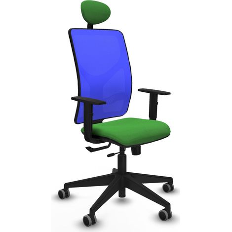 Sedia ergonomica piqueras y crespo Motilla nero schiuma alta densità (1/2)