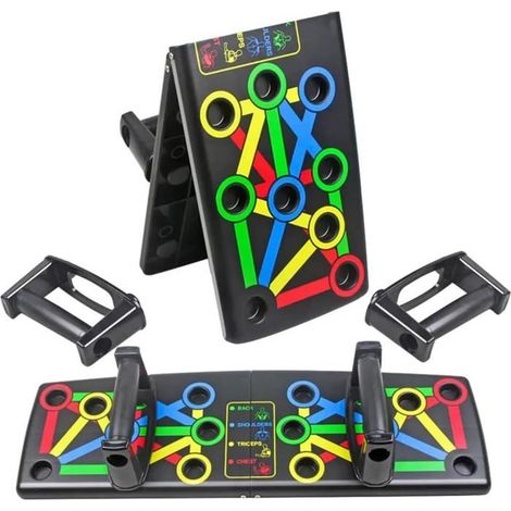 Planche à pompes en ABS, multi-angles, 10 positions, accessoire de musculation pour hommes, équipement sportif (1/5)