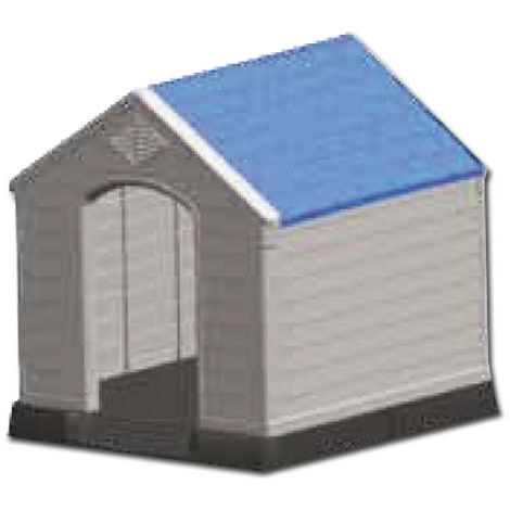Blau-weiße Polypropylenbox 105x95x104,5 DB-413