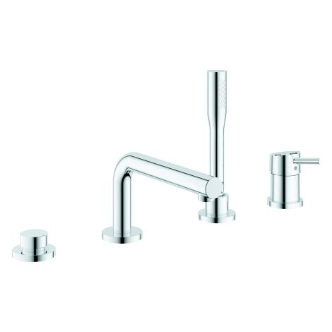 GROHE 4-Loch Einhand-Wannenkombination Concetto 195762, eigensicher, chrom (1/3)