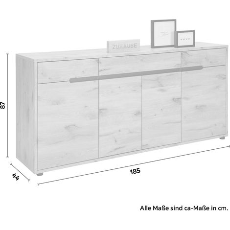 Mömax Sideboard Bellano in Viking Oak Nature (1/5)