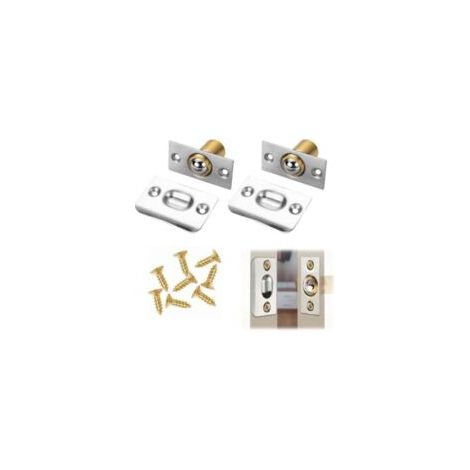 Pestillo de bola para puerta, pestillo de bola ajustable, pestillo de bola para puerta de muebles, pestillo de bola ajustable para puerta de muebles, cerradura de bola de acero inoxidable de 2 piezas