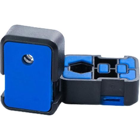 Lot de 2 supports de fixation extensibles pour porte-gobelets, résistants à l'usure, réutilisables et très stables, pour vélo pliant.-Blue (1/5)