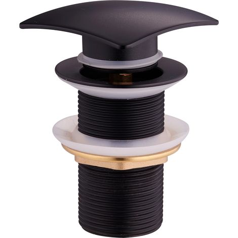 Mexen tappo click-clack quadrato, nero - 79916-70 (1/2)