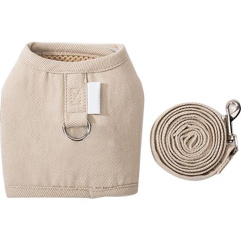 1 harnais pour chien, maille respirante, texture douce et confortable, avec trous de traction, facile à contrôler, adapté aux chiens et chats (1/5)