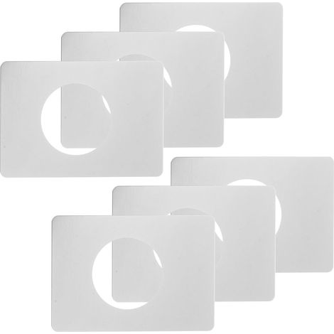 Plaque de renfort de serrure de porte en acier inoxydable 6 (1/5)