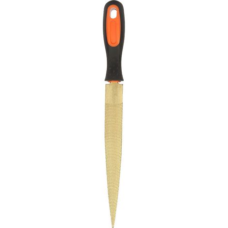 Doppelseitige Goldfeile für Hartholz, Handfeile, Holzschnitzwerkzeug mit feinen Widerhakenzähnen (8 Zoll) (1/5)