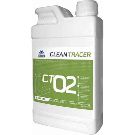 Protecteur clean tracer ct02 pour pompe à chaleur - 500ml