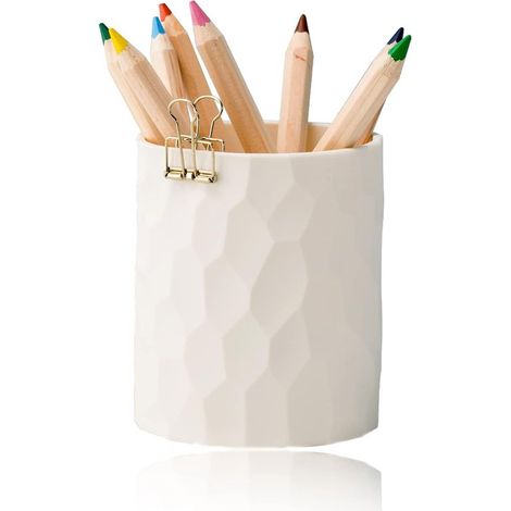 Portapenne in silicone idrorepellente, organizer da scrivania, adatto anche per pennelli da trucco e articoli di cancelleria per studenti. (1/5)