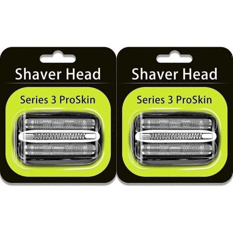 Têtes de rasage de rechange Braun Series 3 32B, têtes de rasage Braun S3 (2 pièces)