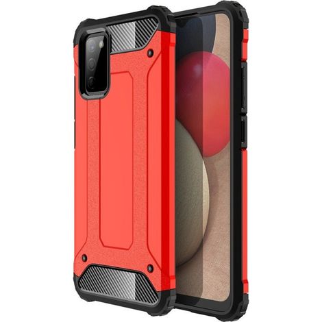Tech Armor Schutzhülle für Samsung Galaxy A02S, Rot (1/5)