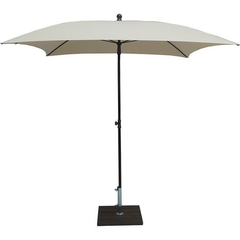Ombrellone da Giardino 200x200 cm Palo Ø27 mm in Acciaio Maffei Kronos Ecru (1/5)