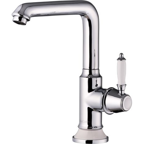PaulGurkes Waschtischarmatur Retro Küchenarmatur Nostalgie Wasserhahn Vintage (1/5)