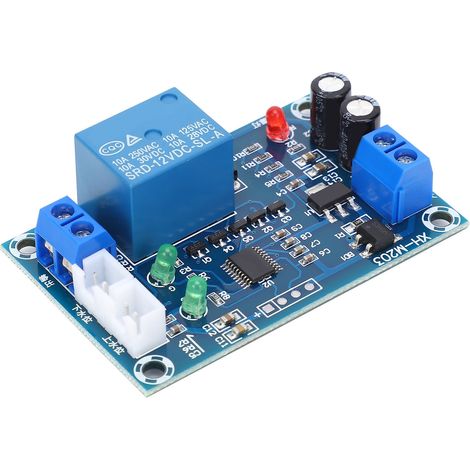Contrôleur de niveau d'eau entièrement automatique XH-M203, interrupteur de niveau d'eau, contrôleur de pompe de niveau de liquide (1/5)