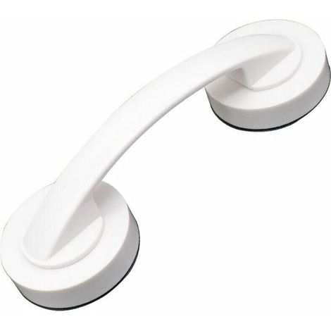 [NEVER USED] Super Power Suction Cup Grip, Helping Grip Handle, Handrail Puller for Bathroom, Shower, Cabinet, Mini Fridge (White) (1/4)