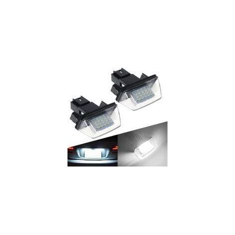Led License Plate Light - 12 V - 3528 SMD - 6500 K - Compatible With Peugeot And Citroen Models - 2 Pieces (1/5)